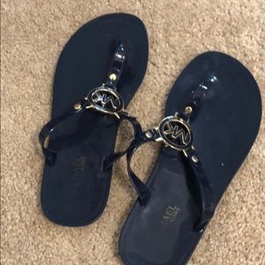 Michael Korda Jelly navy shoes